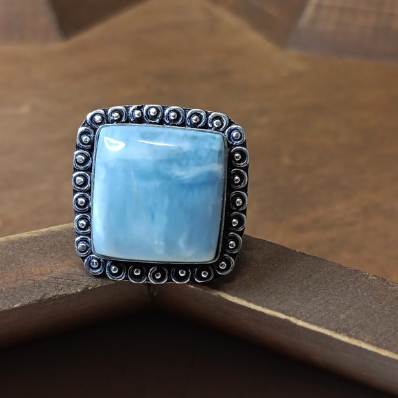 Hand Crafted Jewelry - Owyhee OPAL gemstone ring, sz 9